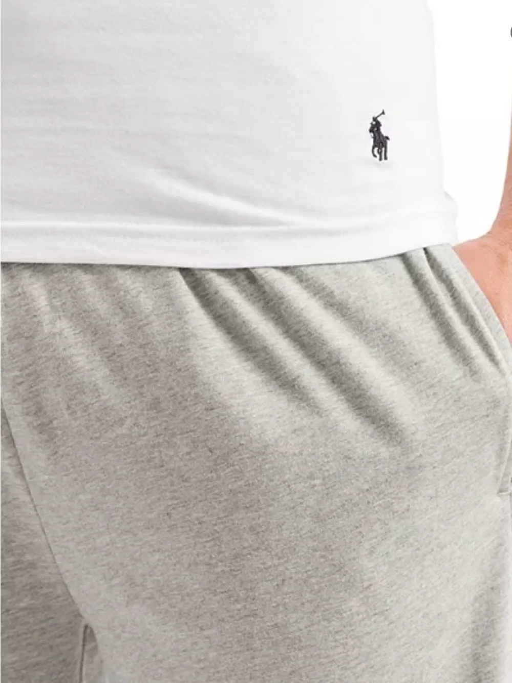 Polo by Ralph Lauren Men’s Slim Fit V-Neck Undershirt, Pack of 5 - Size L